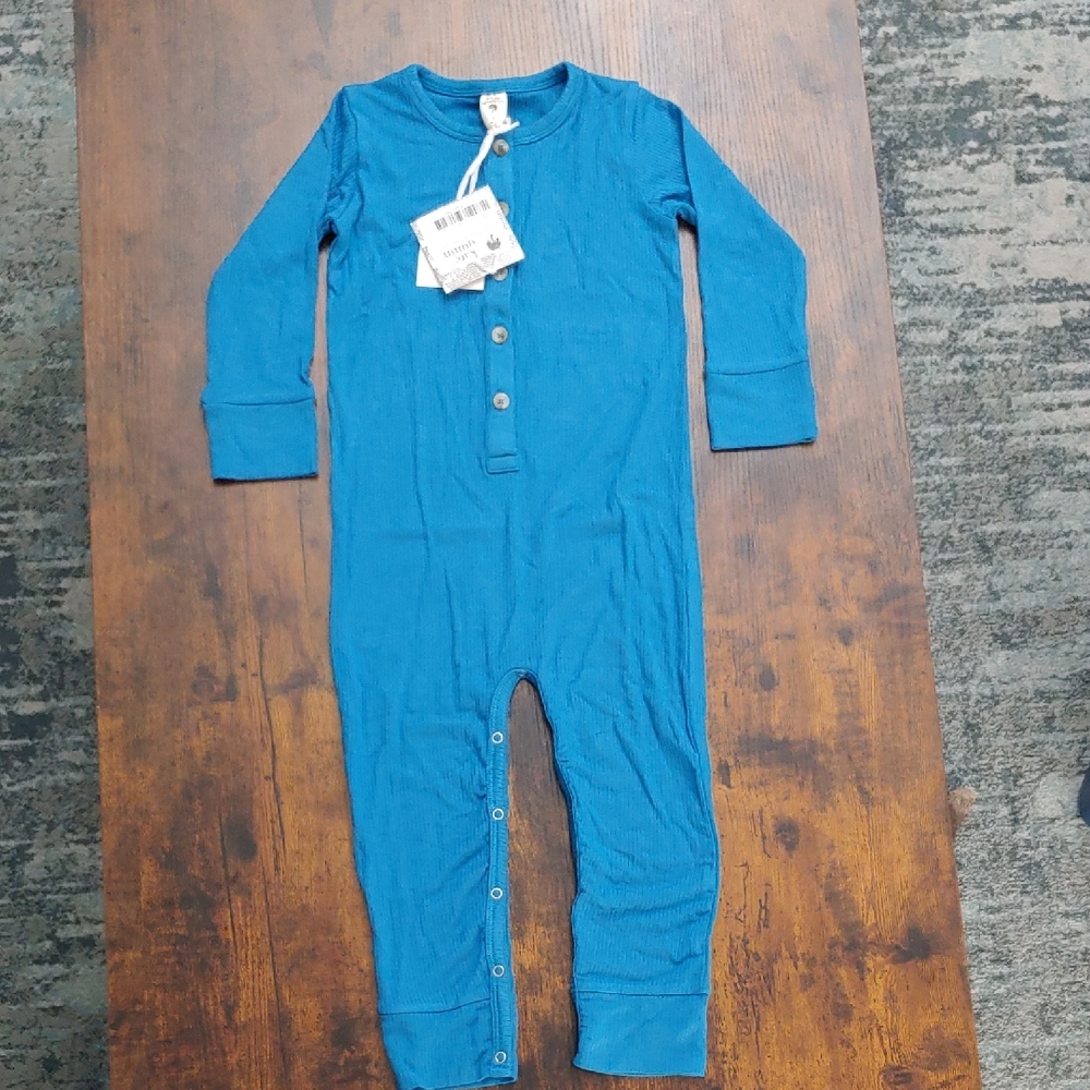 Kate Quinn Blue Kids Bodysuit